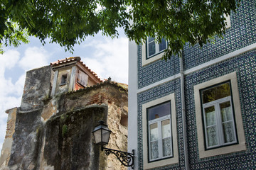 Alfama w Lizbonie, Portugalia
