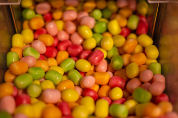 Fototapeta na wymiar colorful candy in the market