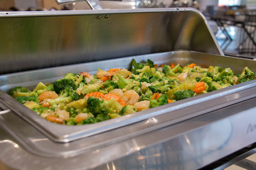  delicious Thai food in dish for buffet