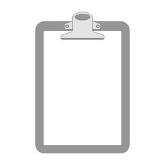 Paper Folder Clip , vector illustration, fl lining draw,front