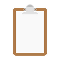 Paper Folder Clip , vector illustration, flat style,front