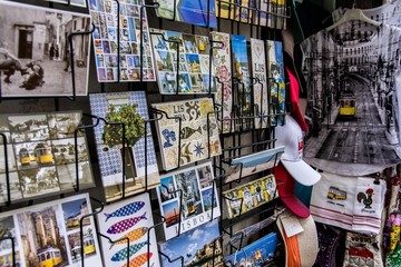pamiątki z Lizbony, Portugalia - obrazy, fototapety, plakaty