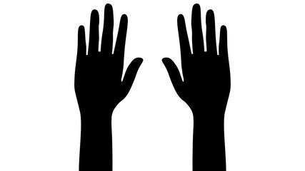 Hand icon. Hand logo vector design