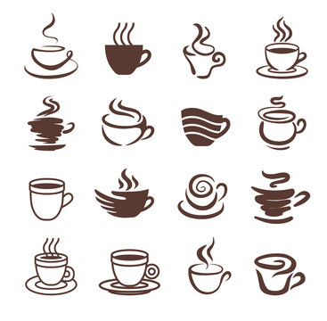 Coffee cup icon symbol vector illustration