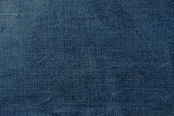 Vintage blue jeans texture pattern background.