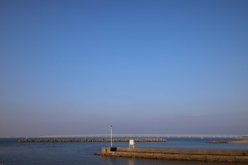 大阪湾に架かる橋