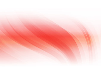 Abstract shape red background