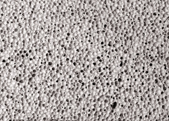 abstract round black and white texture closeup