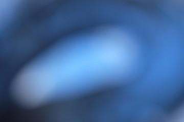 Blue abstract cloudy organic soft gradient shape