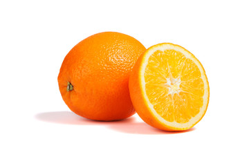orange isolated on white background