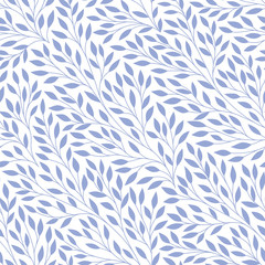 Leaves seamless pattern.