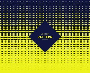 Detailed vector halftone for backgrounds and designs