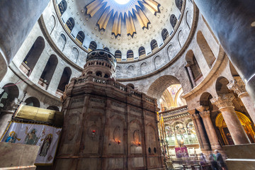 View of church of the Holy Sepulchre