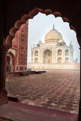 Taj Mahal in Indien - 248443317