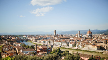 Fototapeta na wymiar Landscape of the Florence, Italy