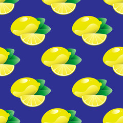 lemon seamless pattern