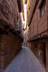 Albarracin town, ancient city in Teruel, Spain