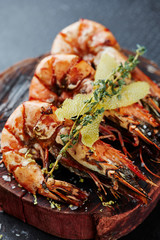 Deep sea prawns