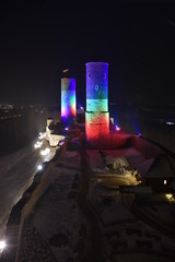 Zamek w Chęcinach nocą, Chęciny Castle by night © Albin Marciniak