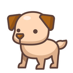 Dog LineColor illustration