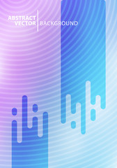 Obraz premium Minimal halftone design background template