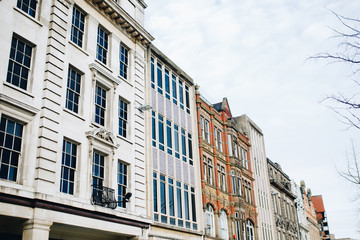 Fototapeta na wymiar Old buildings in United kingdom