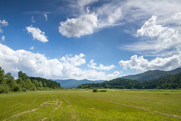 Fototapeta na wymiar Lago di Circonio, Slovenia