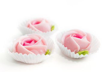 ALUA GULAB Rose Cookies, Thai Dessert