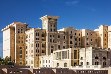 Fototapeta na wymiar Dubai modern house, United Arab Emirates