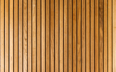 stripe lath brown wood pattern wall - obrazy, fototapety, plakaty