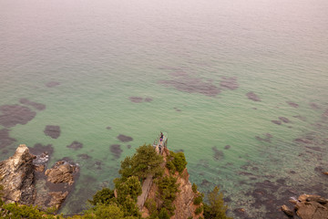 sea observation deck of gangneung korea