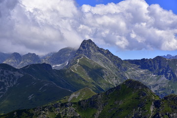 Fototapeta na wymiar Świnica, Tatrzański Park Narodowy, Lato w Tatrach