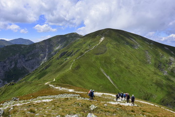 Fototapeta premium Tatry, Tatrzański Park Narodowy, Lato w Tatrach