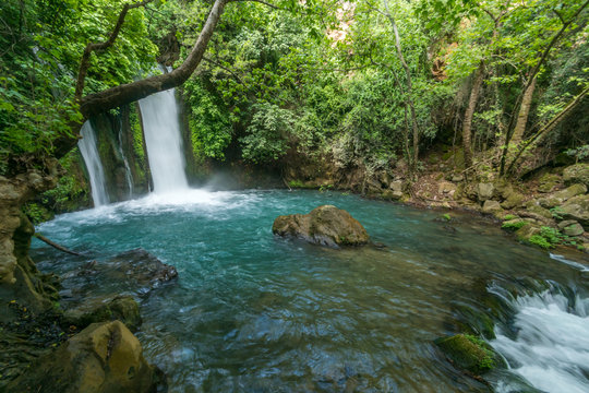 The Banias (Banyas) waterfall
