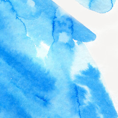 Watercolor painting. Hand painted abstract watercolor background