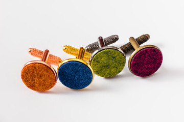 color cufflinks