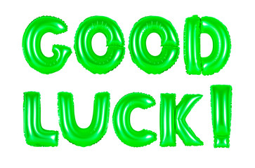 good luck, green color