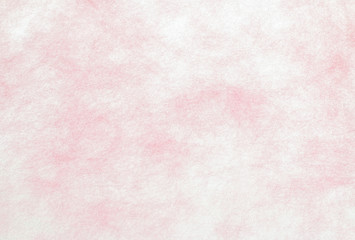 Transparent background of pink mulberry paper.