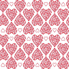Hand-drawn watercolor seamless pattern for background, print or design.  