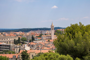 Fototapeta premium View of the city of Croatia