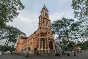 Fototapeta na wymiar ベトナム　ホーチミン　教会
