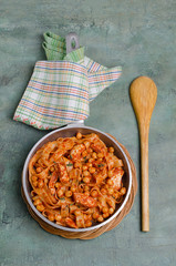 Pasta with tomato sauce