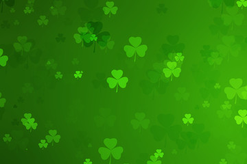 st. patrick's day abstract green background for design, Green background for St. Patrick's Day