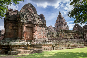 Fototapeta premium The Phimai historical park is one of the largest Khmer temples of Thailand