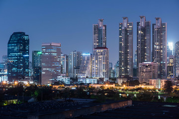 Bangkok City business town