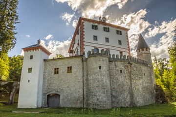 Fototapeta na wymiar Castello di Sneznik, Slovenia
