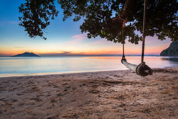 Twilight timber beach Northern Light Twilight