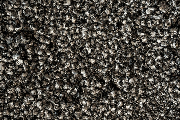 The molten Styrofoam