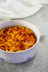fusilli al forno