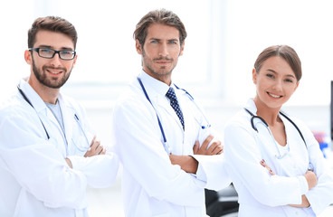 Fototapeta premium picture of young team or group of doctors